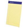 Mead Jr. Legal Ruled Pad 5 x 8 Canary 50 Sheets Pad 4 Pads Pack