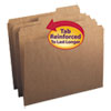 Kraft File Folders 1 3 Cut Right Reinforced Top Tab Letter Kraft 50 Box