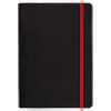 Soft Cover Notebook Legal Rule Black Cover 8 1 4 x 5 3 4 71 Sheets Pad