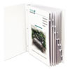 Sheet Protectors with Index Tabs Clear Tabs 2 quot; 11 x 8 1 2 8 ST