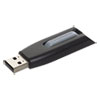 Store n Go V3 USB 3.0 Drive 64GB Black Gray