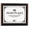 Award Plaque with Easel 8 1 2 x 11 Mahogany Frame