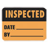 Warehouse Self Adhesive Label 4 1 2 x 2 1 2 INSPECTED DATE BY 500 Roll