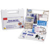 First Aid Kit for 10 People 63 Pieces OSHA Compliant Plastic Case