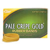 Pale Crepe Gold Rubber Bands Sz. 32 3 x 1 8 1lb Box