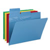 Pick A Tab File Folder 1 3 Cut Top Tab Letter Assorted Colors 24 Pack