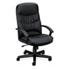 basyx&reg; VL641 Series Executive High-Back Leather Chair