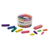 Eraser Pack Assorted Colors 45 Pack