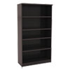 Alera Valencia Series Bookcase Five Shelf 31 3 4w x 14d x 65h Espresso