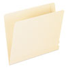 Laminate Spine Shelf File Folder Straight Tab 14 pt Manila Letter 50 Box