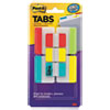 Tabs Value Pack 1 quot; and 2 quot; Aqua Lime Red Yellow 114 PK