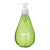 Gel Hand Wash Green Tea Aloe 12 oz Pump Bottle 6 Carton