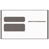 Double Window Tax Form Envelope for W2 Laser Forms 5 5 8 x 9 50 Pack