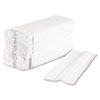 Folded paper towels.