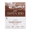 100% post-consumer recycled office paper.
