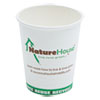 Compostable Live Green Art Hot Cups 8oz White 1000 Carton