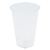Compostable PLA Corn Plastic Cold Cups 16oz Clear 1000 Carton