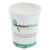 Compostable Live Green Art Hot Cups 8oz White 50 Pack