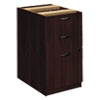 BW Veneer Series Box Box File Pedestal File 15 5 8w x 22d x 27 3 4h Mahogany