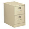 310 Series Vertical File, 2 Legal-Size File Drawers, Putty, 18.25" x 26.5" x 29"