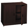 10500 Series Storage Cabinet w Doors 36w x 20d x 29 1 2h Mahogany