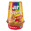 Dippers Creamy Peanut Butter w Pretzels 1.69 oz Cup 8 Carton