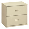 400 Series Two Drawer Lateral File 36w x 19 1 4d x 28 3 8h Putty