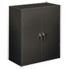 Assembled Storage Cabinet, 36w x 18.13d x 41.75h, Charcoal