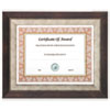 Executive Series Document and Photo Frame 8 1 2 x 11 Mahogany Pewter Frame