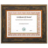 Executive Series Document and Photo Frame 11 x 14 Brown Frame