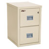 Turtle Two Drawer File 17 3 4w x 22 1 8d UL Listed 350 176; for Fire Parchment