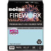 FIREWORX Colored Paper 24lb 8 1 2 x 11 Bottle Rocket Blue 500 Sheets Ream