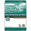 ASPEN 30% Recycled Multi Use Paper 92 Bright 20lb 8 1 2 x 11 White