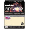 FIREWORX Colored Paper 24lb 8 1 2 x 11 Flashing Ivory 500 Sheets Ream