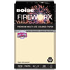 FIREWORX Colored Paper 20lb 8 1 2 x 14 Flashing Ivory 500 Sheets Ream