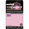 FIREWORX Colored Paper 20lb 11 x 17 Powder Pink 500 Sheets Ream