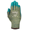 HyFlex 501 Medium Duty Gloves Size 11 Kevlar Nitrile Blue Green 12 Pairs