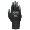 HyFlex Lite Gloves Black Gray Size 9 12 Pairs