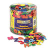 Wonderfoam Letters and Numbers 1 2 Lb. Tub Approximately 1 500 Pieces