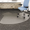 SuperMat Frequent Use Chair Mat, Medium Pile Carpet, 60 x 66, Workstation, Clear