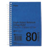 DuraPress Cover Notebook College Rule 7 x 5 White 80 Sheets