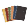 Recycled Notebook College Ruled 9 1 2 x 6 120 Sheets Perforated Assorted
