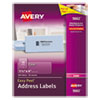 Clear Easy Peel Address Labels Laser 1 1 3 x 4 700 Box