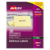 Clear Easy Peel Copier Address Labels 1 x 2 13 16 2310 Pack