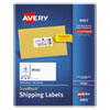 Shipping Labels with TrueBlock Technology Inkjet 2 x 4 White 1000 Box