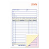 Carbonless Sales Order Book, Three-Part Carbonless, 4.19 x 7.19, 50 Forms
