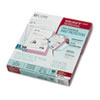 Heavyweight Polypropylene Sheet Protector, Clear, 11 x 8 1/2, 50/BX