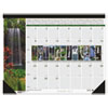 Recycled Waterfalls of the World Photo Monthly Desk Pad Calendar 22 x 17 2017