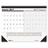 Recycled Two Month Compact Desk Pad 18 1 2 x 13 2017