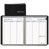 Recycled Weekly Appointment Book Ruled without Times 6 7 8 x 8.75 Black 2017